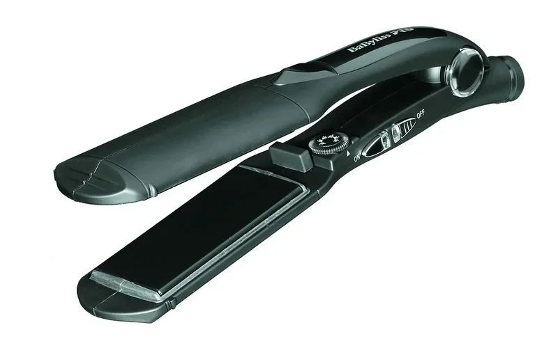 BABYLISS PRO PORCELAIN CERAMIC FLAT IRON 1 1/2 INCH DUAL VOLTAGE