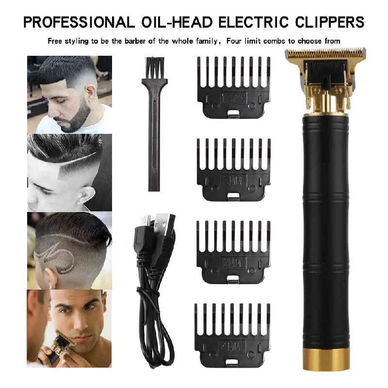 2021 Buy Professional Rechargeable Electric Barber cheap Promozer Trimmers Shavers Hair Clippers for man