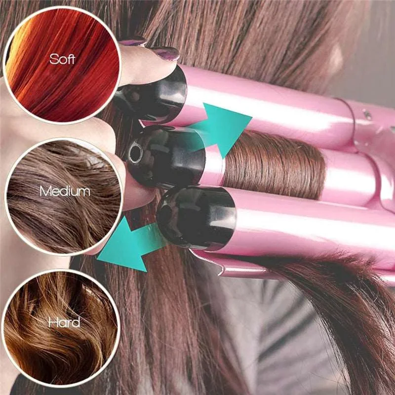 25cm-pink-three-barrel-curling-iron-wand-with-lcd-display