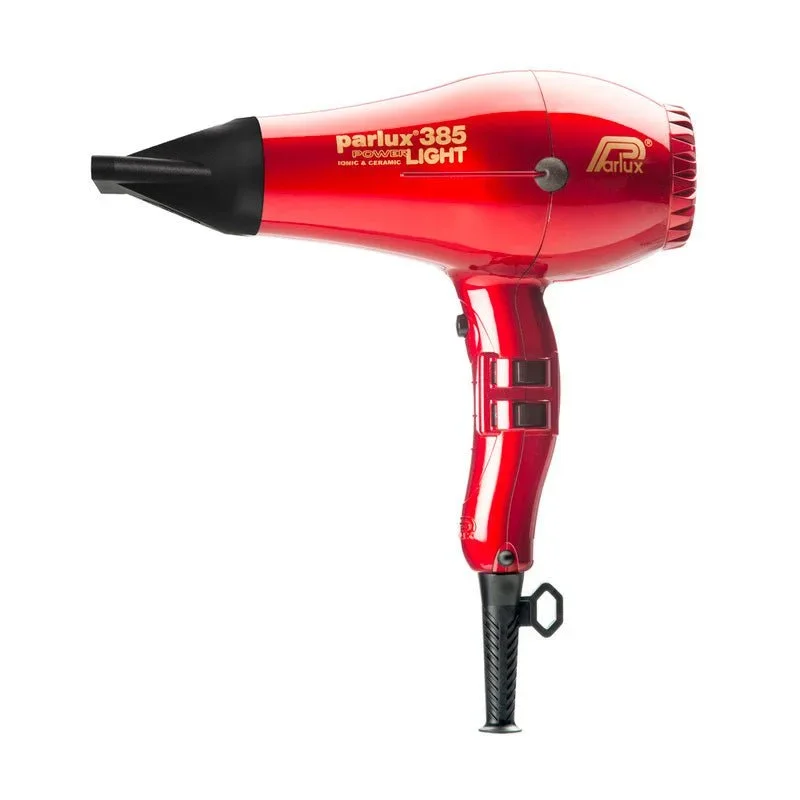 Parlux 385 Powerlight Ceramic & Ionic 2150W Hair Dryer Red