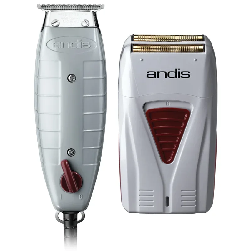 Andis Finishing Combo T-Outliner Hair Trimmer & Profoil Lithium Shaver 17195