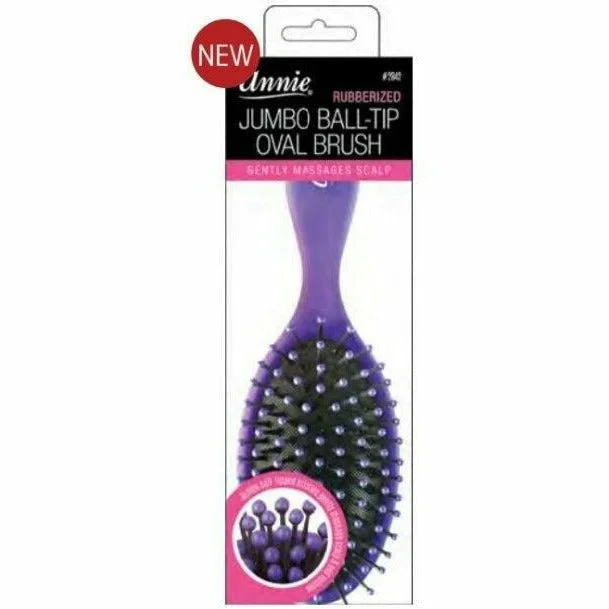 Annie: Jumbo Ball-Tip Oval Brush #2842