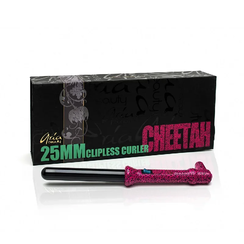 Ceramic Curler 25mm - Pink Cheetah