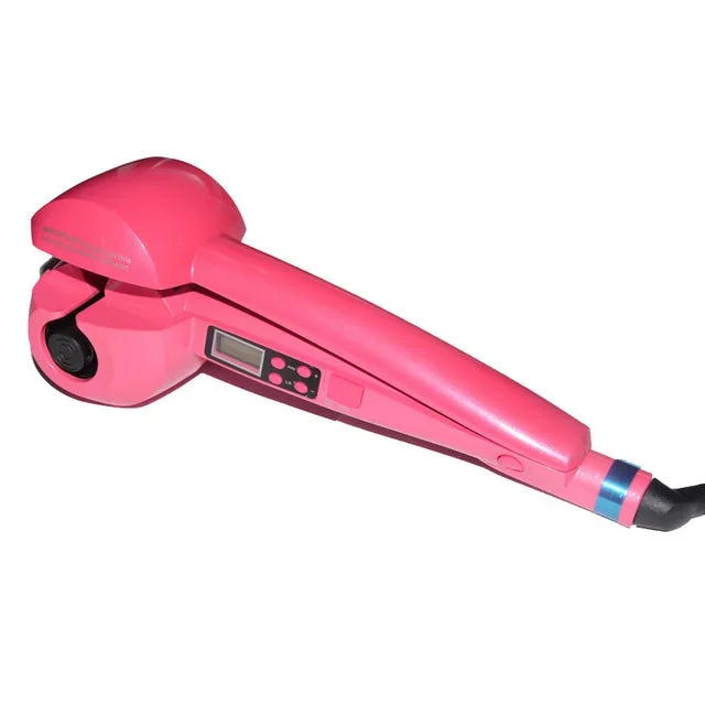 Automatic Hair Curler With LCD Screen