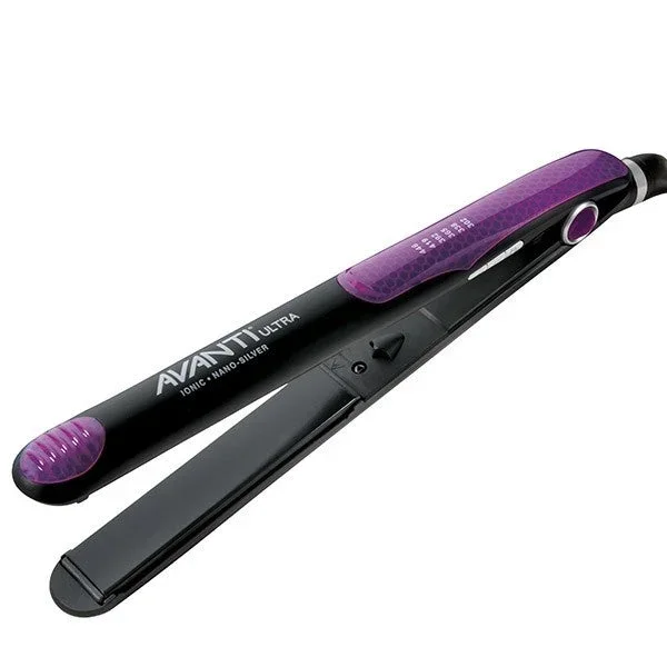 Avanti Ultra Ionic Nano-Silver Tourmaline 1 flat iron model # AV-GENC