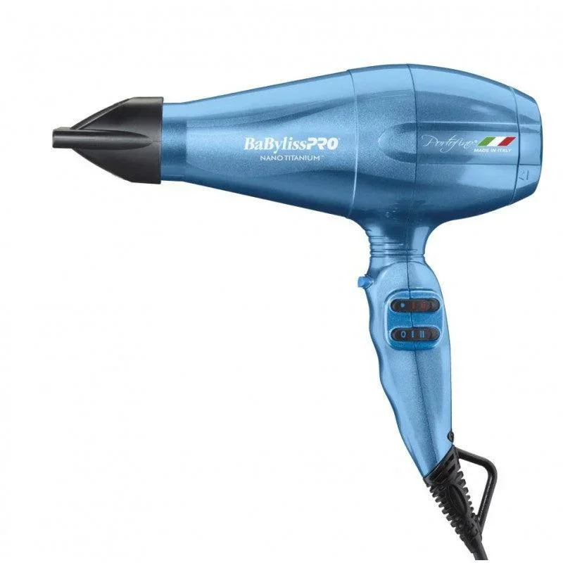 Babyliss Pro Nano Titanium Portofino Dryer- Blue