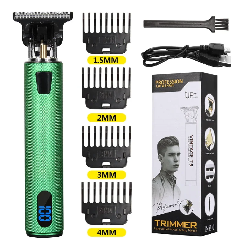 buy-online-new-design-professional-barber-hair-trimmer-machine-rechargeable-cordless-men-hair-clipper-for-men-vintage-t9