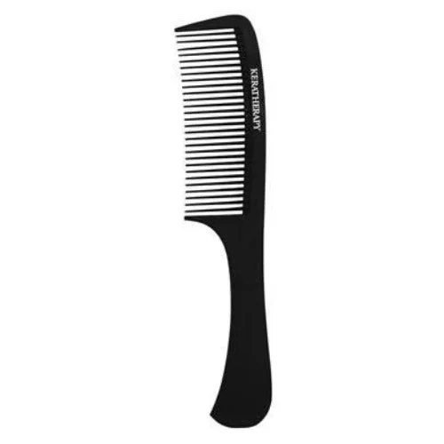 Carbon Wide Tooth Comb  Black