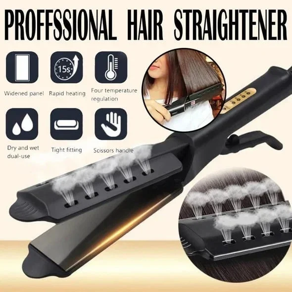 🔥Winter Sale-50% OFF🔥Professional Ceramic Steam Hair Straightener