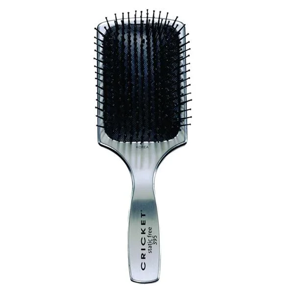 Cricket Visage Paddle Brush #395 Silver