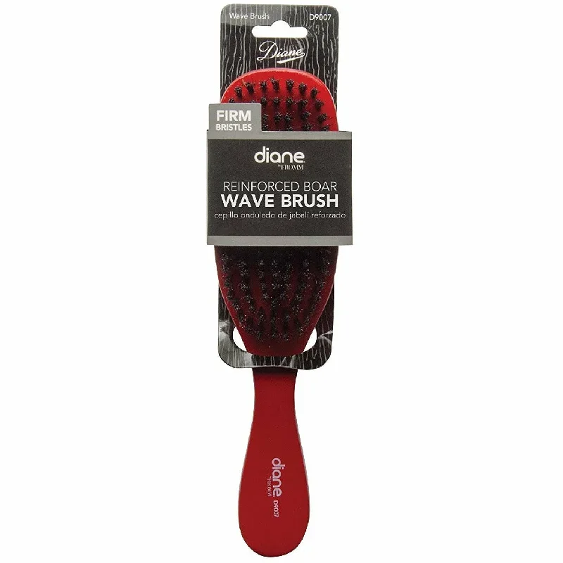 Diane: Hard Reinforced Boar Wave Brush #D9007