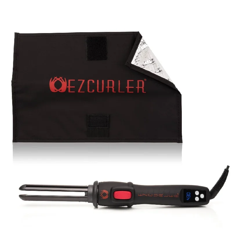 EZCurler Rotating Tourmaline-Infused Ceramic Curling Iron