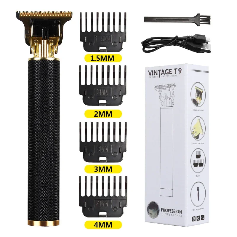 factory-price-cheap-custom-wireless-electric-hair-clipper-for-men-professional-hair-trimmer-machine-shaver-vintage-t9