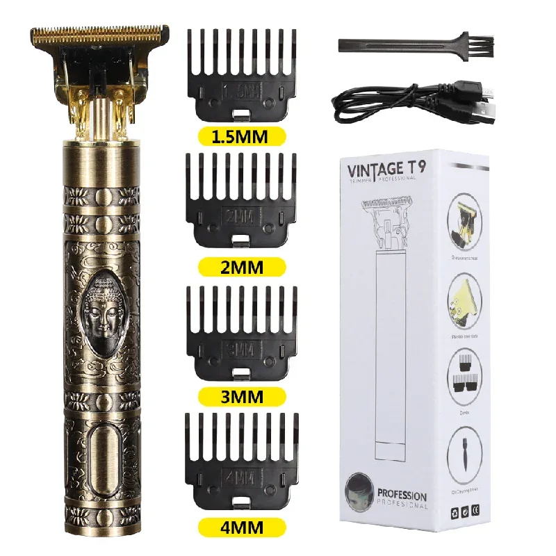 hair-clipper-for-men-hot-top-selling-popular-professional-rechargeable-dragon-buddha-shaver-hair-trimmer-machine-vintage-t9