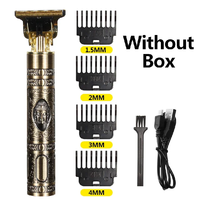 hiena-professional-hair-clippers-for-men-with-rechargeable-and-durable-battery-replaceable-limit-comb-professional-trimmer-haircut-kit-2