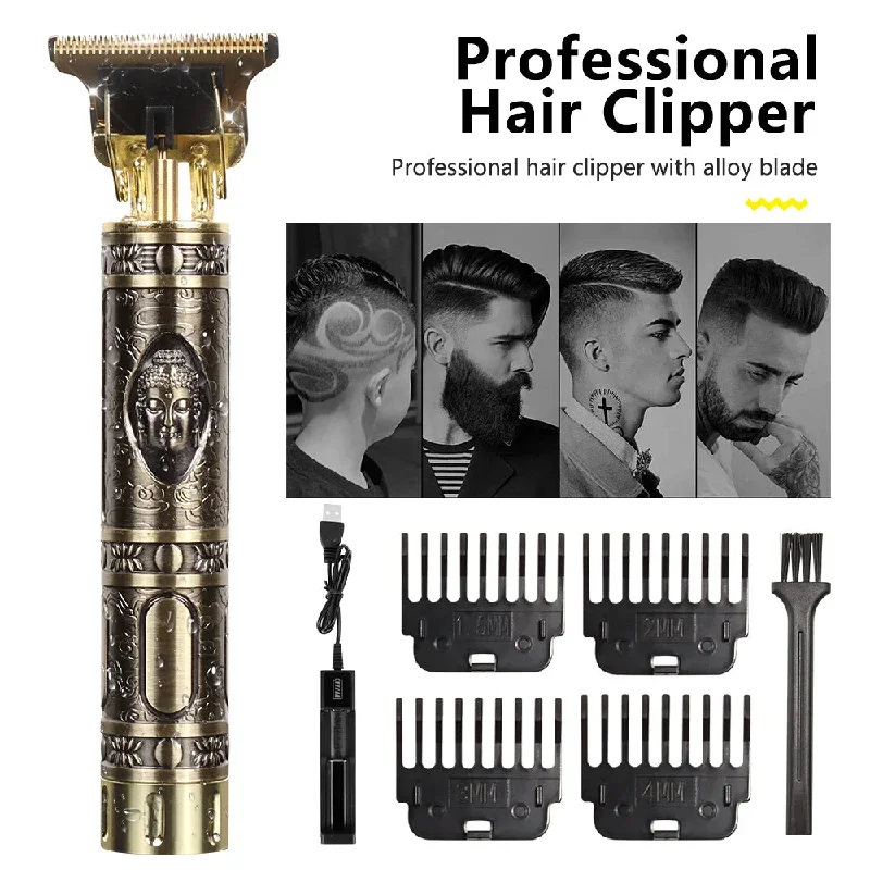 hiena-professional-hair-clippers-for-men-with-rechargeable-and-durable-battery-replaceable-limit-comb-professional-trimmer-haircut-kit-6