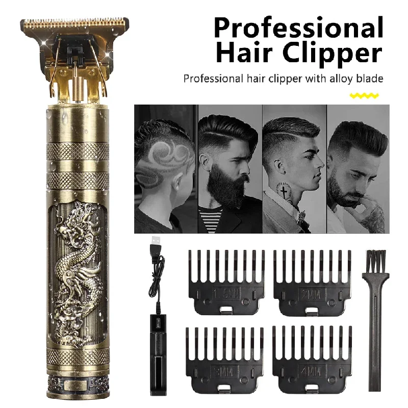 hiena-professional-hair-clippers-for-men-with-rechargeable-and-durable-battery-replaceable-limit-comb-professional-trimmer-haircut-kit-6