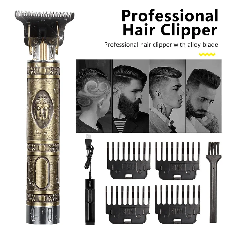 hiena-professional-hair-clippers-for-men-with-rechargeable-and-durable-battery-replaceable-limit-comb-professional-trimmer-haircut-kit-6