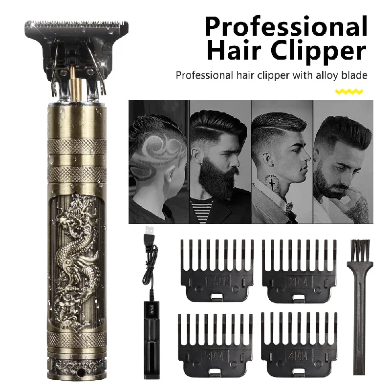 hiena-professional-hair-clippers-for-men-with-rechargeable-and-durable-battery-replaceable-limit-comb-professional-trimmer-haircut-kit-6