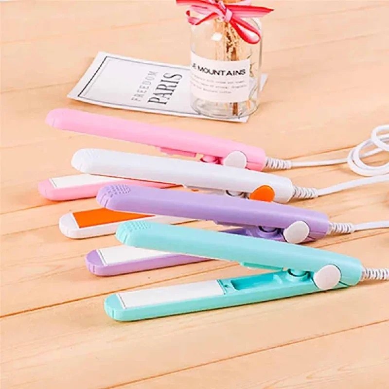 Mini hair straightener