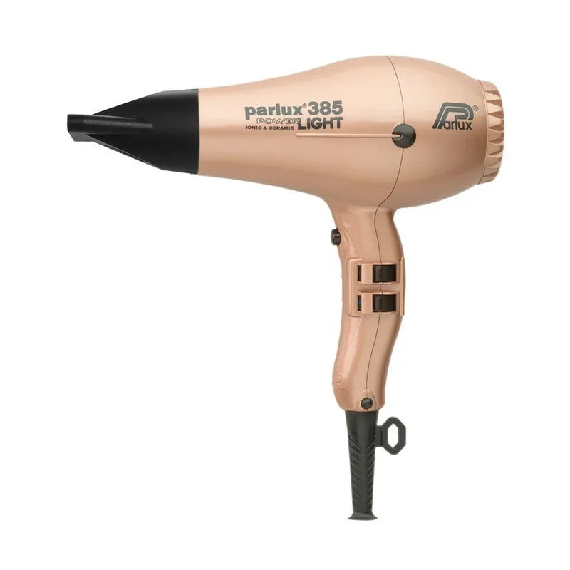 Parlux 385 Powerlight Ceramic & Ionic 2150W Hair Dryer Gold