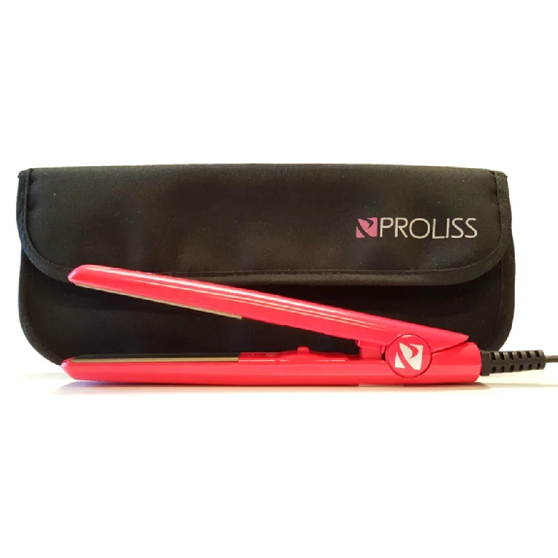 Pink 0.5 Mini w/Travel Pouch | Flat Iron