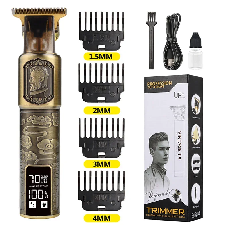 professional-lcd-hair-clipper-for-men-rechargeable-hair-trimmer-machine-oem-power-time-charging-electric-clipper-vintage-t9