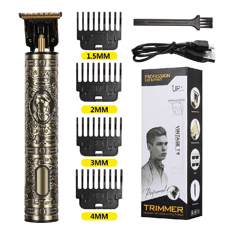 professional-rechargeable-cordless-electric-epilator-hair-trimmer-clippers-men-shaver-hair-clipper-vintage-t9