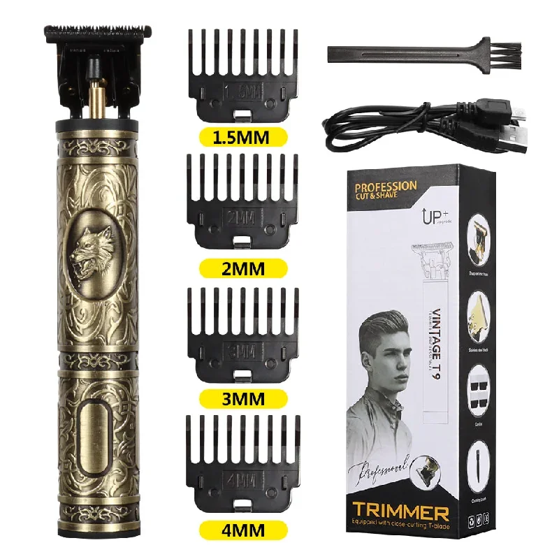 professional-rechargeable-cordless-electric-epilator-hair-trimmer-clippers-men-shaver-hair-clipper-vintage-t9