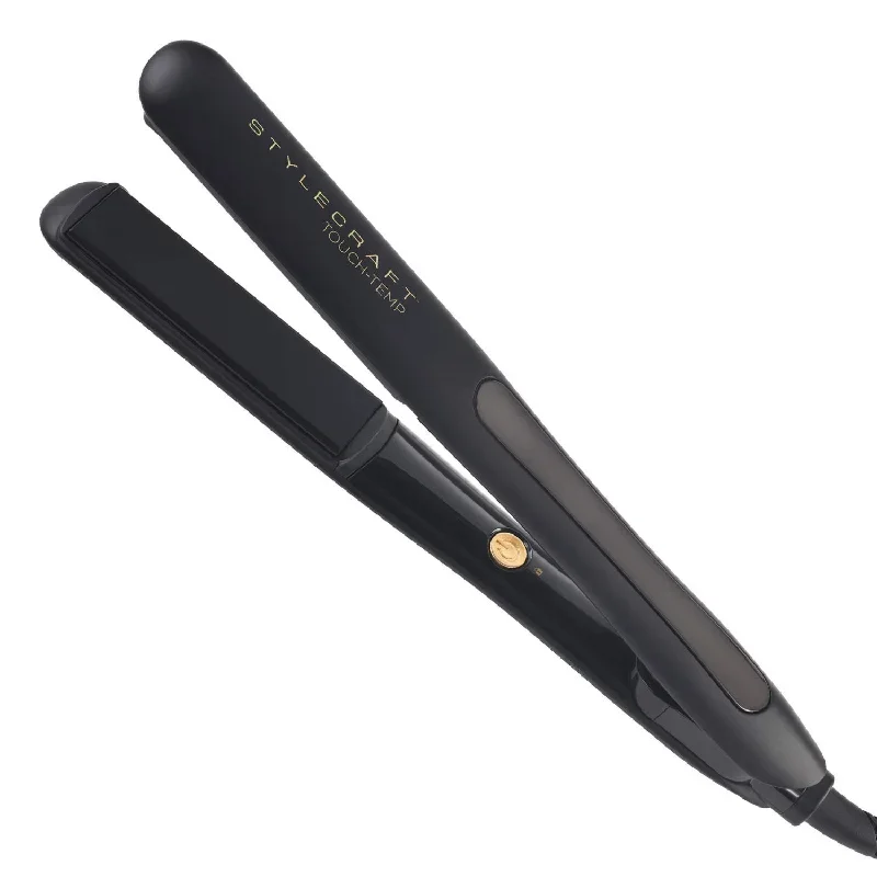 Stylecraft Touch-temp Digital Styling Iron 1 Inch-black