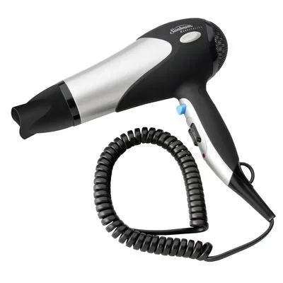 Sunbeam 1639-099-500 Full-Size Hand-Held Hair Dryer, Euro Plug 220V