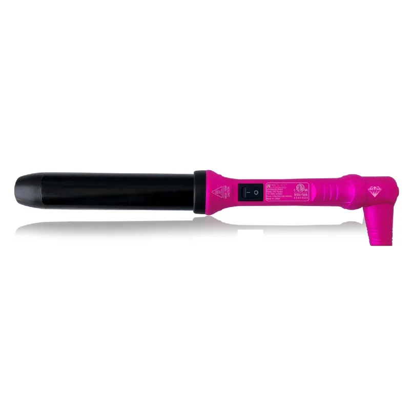 The Twister - 32mm Tourmaline-Infused Ceramic Pro Curling Wand w/ Cool Tip - Diamond Collection