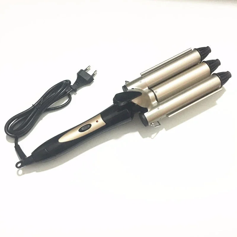 Triple Barrels Curling Iron