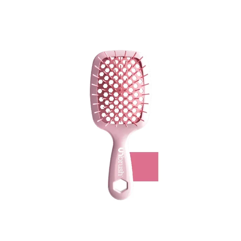 UNbrush Detangling Hair Brush Mini - Peony