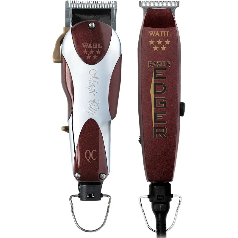 Wahl 5 Star Unicord Magic Clipper & Razor Edger Trimmer Combo 8242