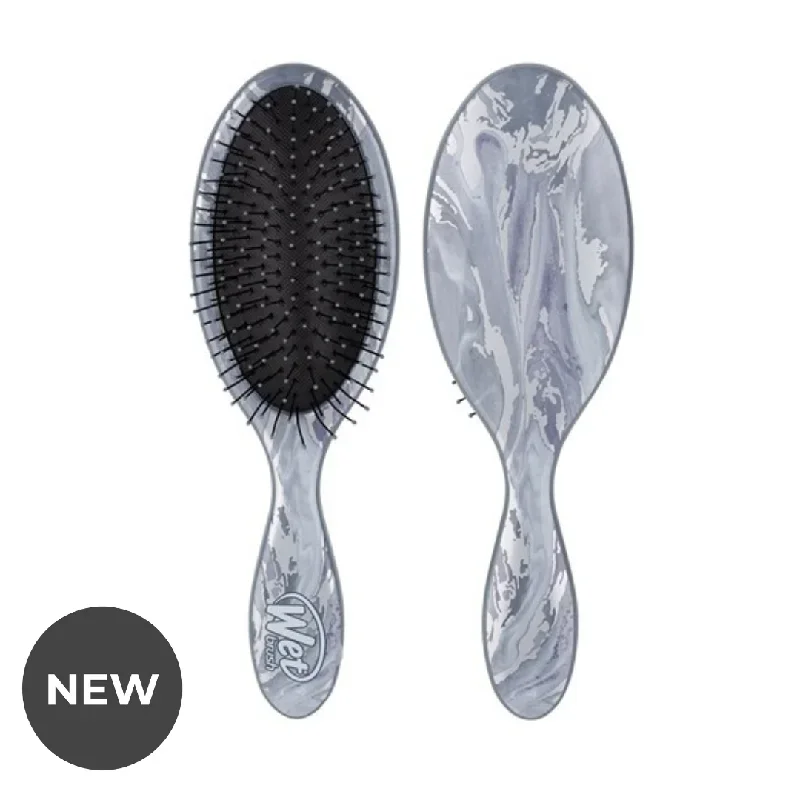 Wet Brush Metallic Marble Detangler Silver